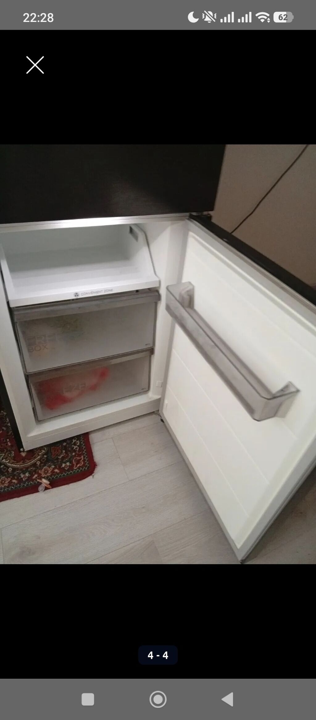 Midea soyuducu super vəziyyətdədir cox az istifadə olunub — Soyuducular, Bakı (2)