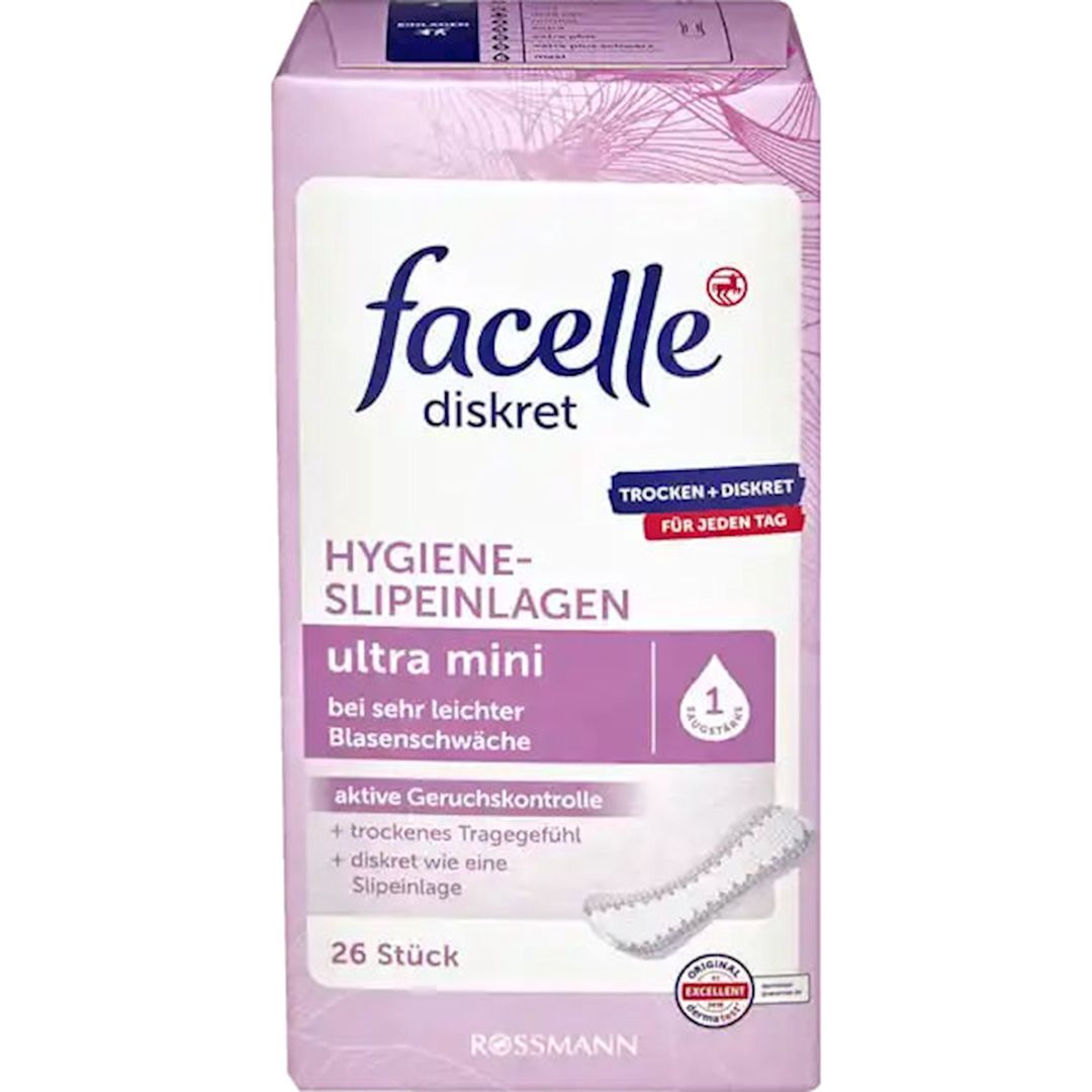 Gündəlik gigiyenik bezlər Facelle Hygiene-Slip Einlagen Ultra Mini 26 əd — Mallar, Bakı
