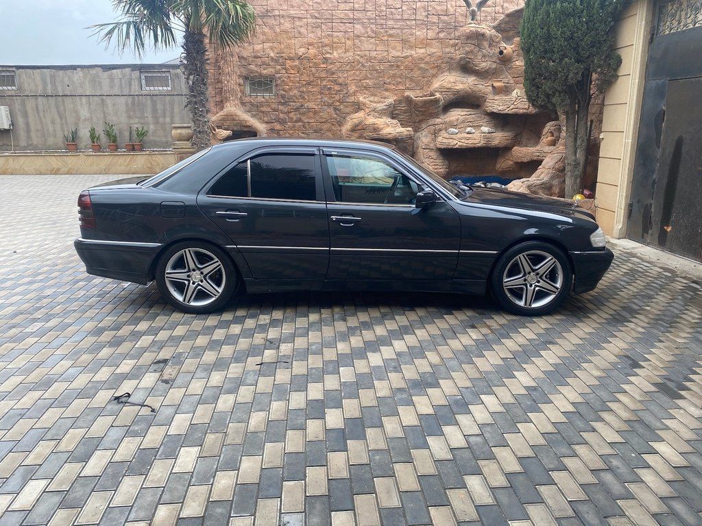 Mercedes C 200, 2.0 L, 1995 il, 250 000 km — Avtomobillər, Bakı (3)