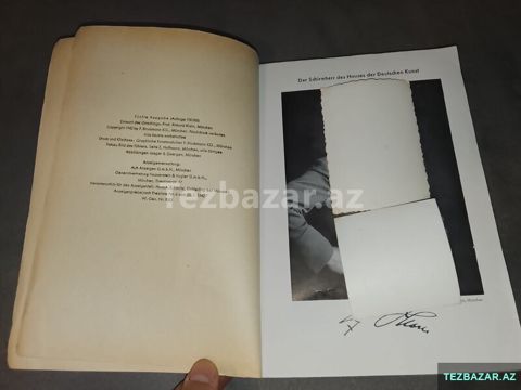 Almaniya N t Dövrü Propaqanda Sərgi Kataloqu — Bakı