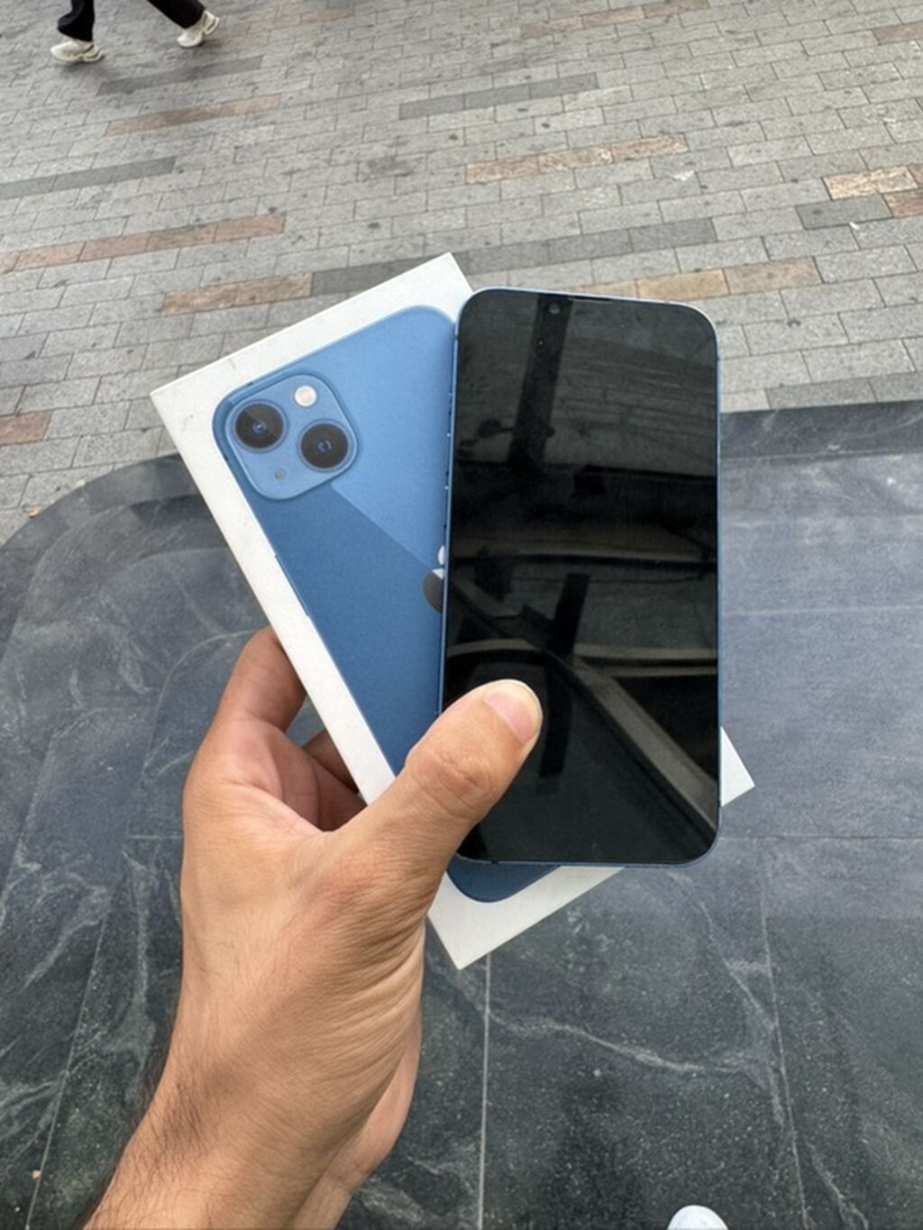 IPhone 13, 128 GB, Mavi, Face ID — Apple iPhone, Bakı (2)