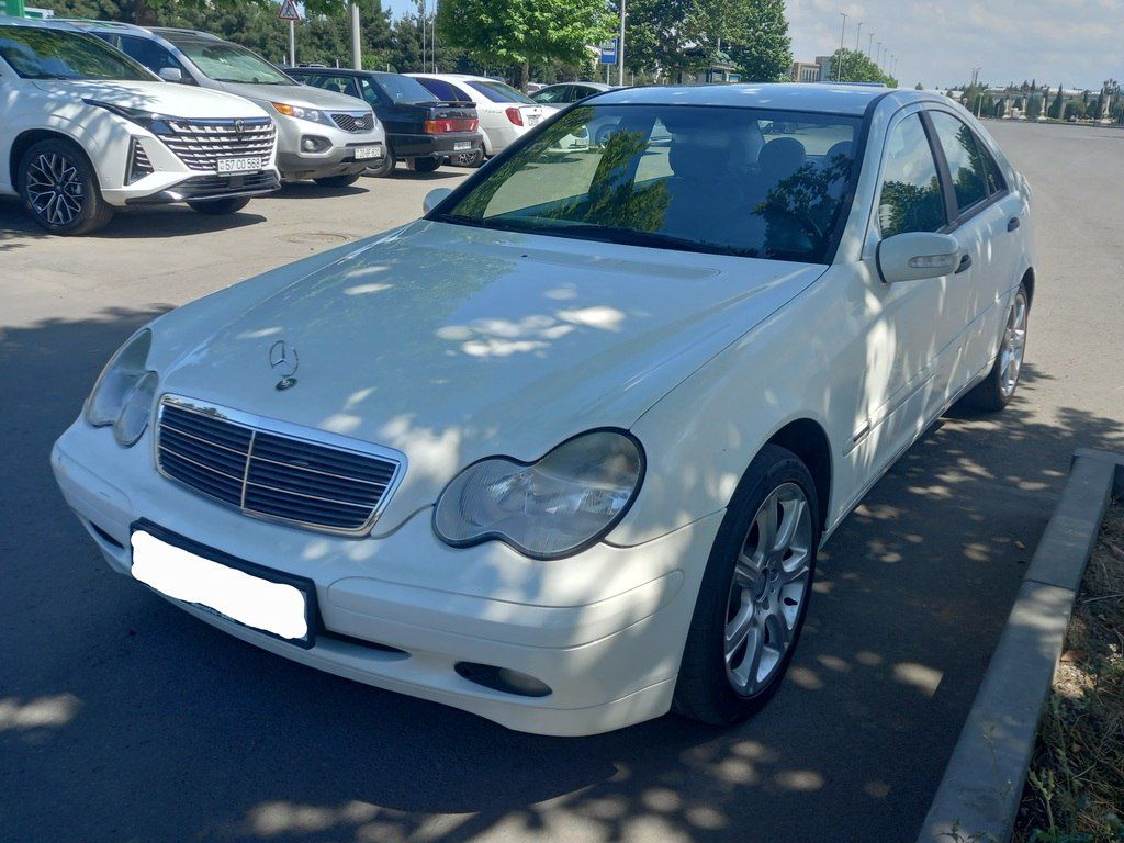 Mercedes C 200, 2.0 L, 2001 il, 160 000 km — Avtomobillər, Gəncə (11)