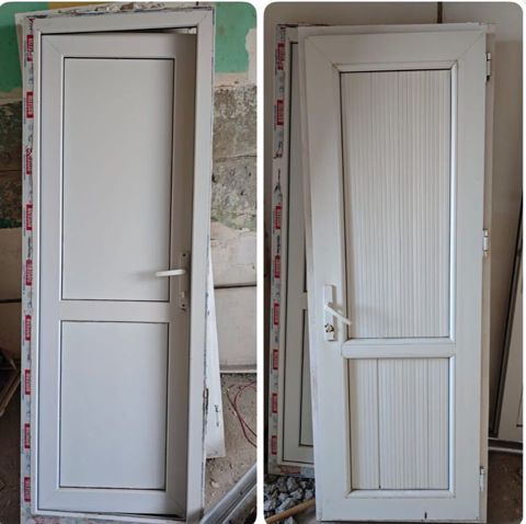 Plastik qapi 2eded 190/80sm 85azn biri Müşviqabad qəsəbəsi. 9193 — Digah
