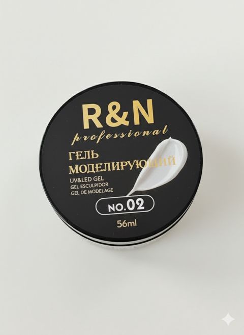 Dırnaqların modelləşdirilməsi üçün gel R&N, ağ, 50 ml — Bakı