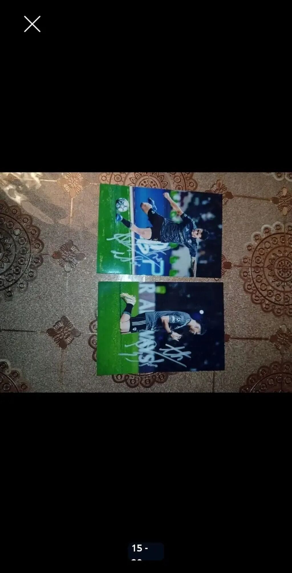 Məhsul: Futbolçu imzalı fotoşəkillər toplusu satılırlar sübut — Digər, Bakı (9)
