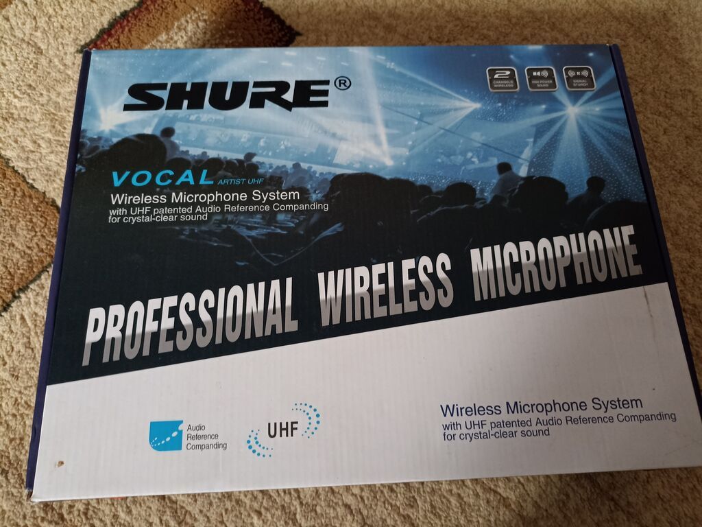 Məhsul: Shure U-2800 UHF Wireless Microphone System satilir — Mikrafonlar, Bakı (3)