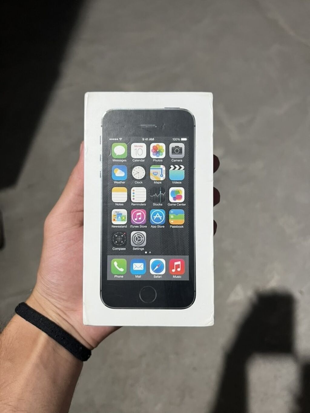IPhone 5s, 16 GB, White Titanium, Barmaq izi — Apple iPhone, Digah (6)