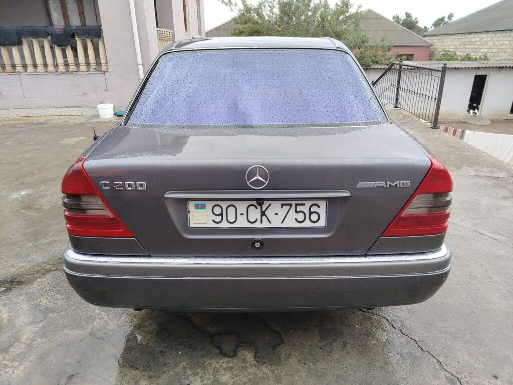 Mercedes C 180, 1.8 L, 1995 il, 235 142 km 90-CK-756 — Avtomobillər, Bakı (8)