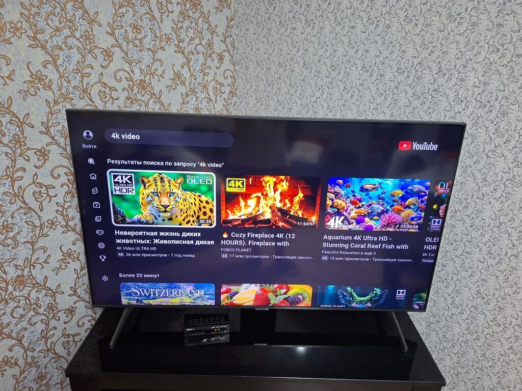 127sm 4K Samsung Smart TV – böyük ekranlı, nazik çərçivəli model — Televizorlar, Bakı (6)