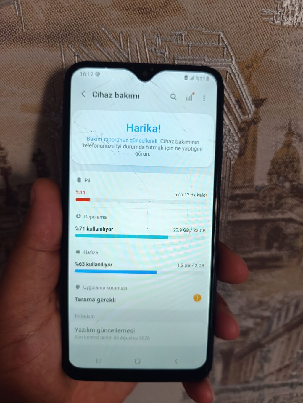 Samsung Galaxy A10, 32 GB, rəng - Mavi, İki sim kartlı — Samsung, Digah (3)