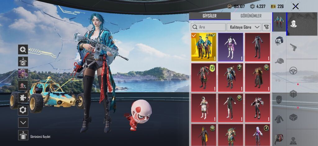 Pubg Mobile hesabı Destansı Göstəriş Xüsusiyyətlər: - Silah — Şəxsi əşyalar, Bakı (4)