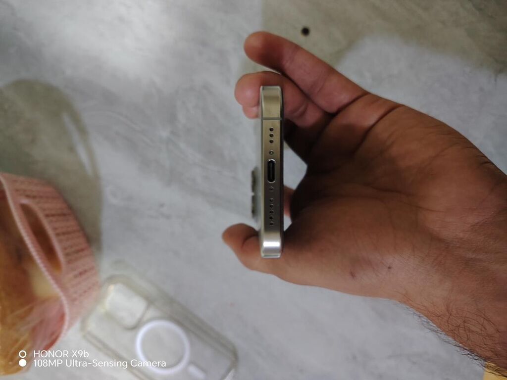 IPhone 15 Pro, Natural Titanium, Face ID — Apple iPhone, Bakı (4)