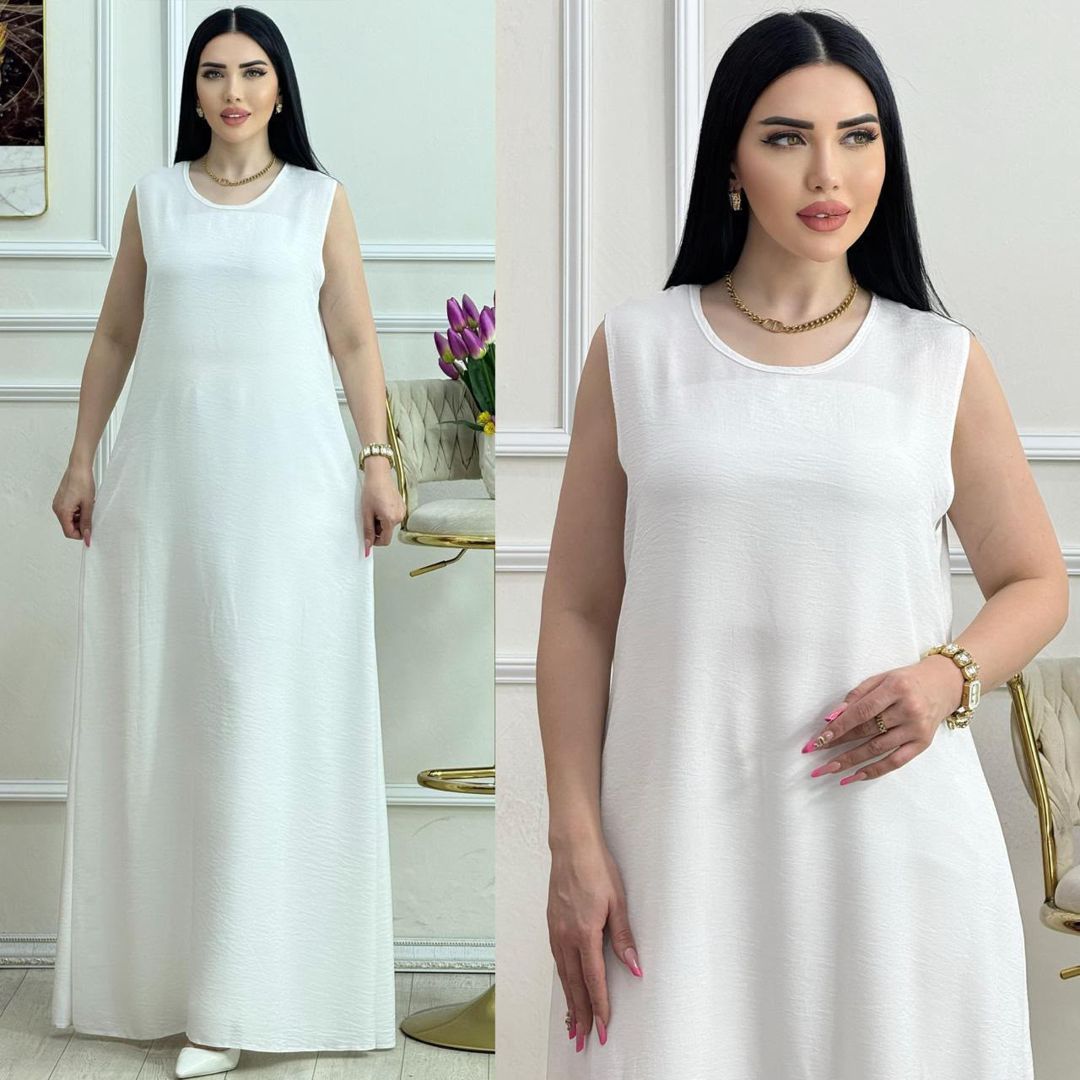 Gündəlik don, oversize, ağ, kətan, olçü 48-50 — Gündəlik paltarlar, Bakı