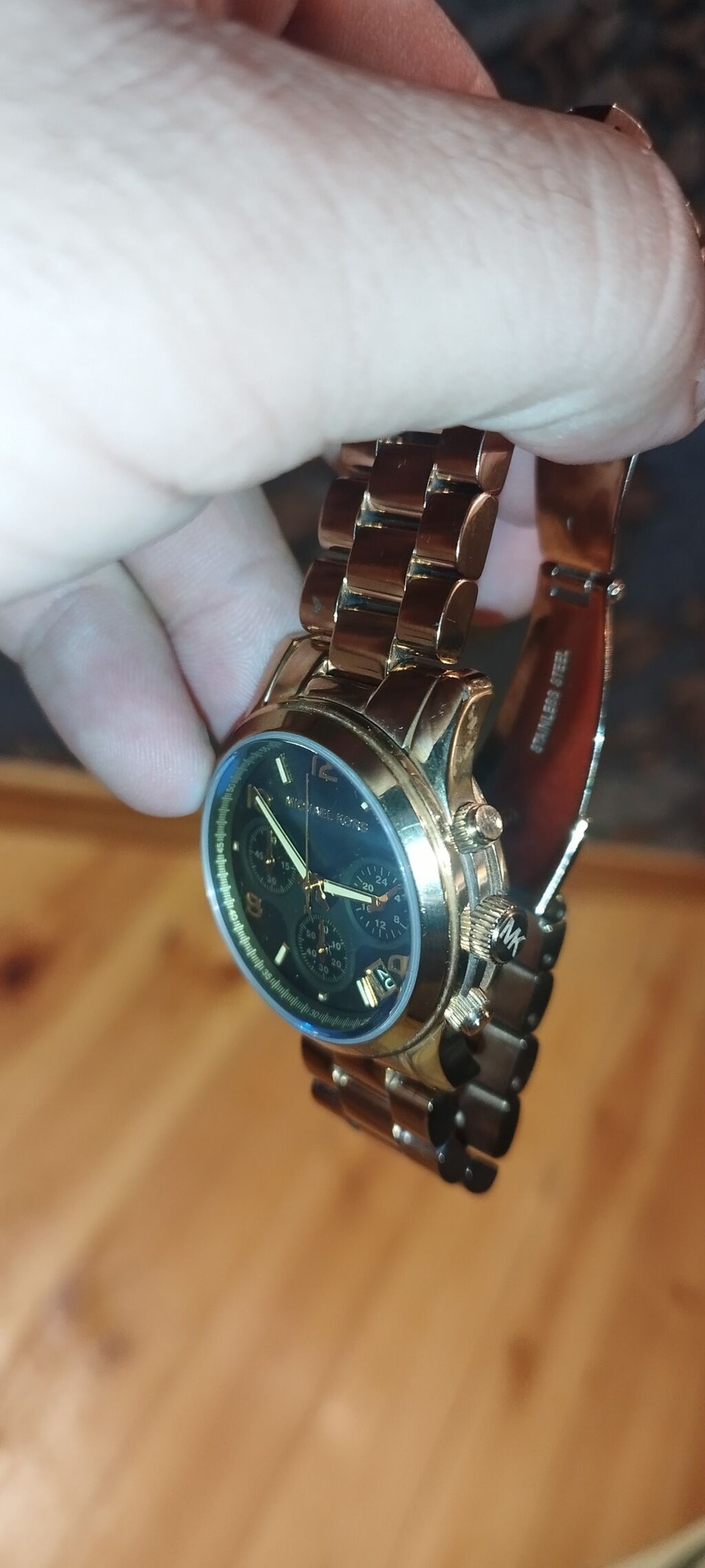 Michael Kors MK-5940 kişi/qadın qol saatı - Korpus və qolbaq — Qol saatları, Bakı