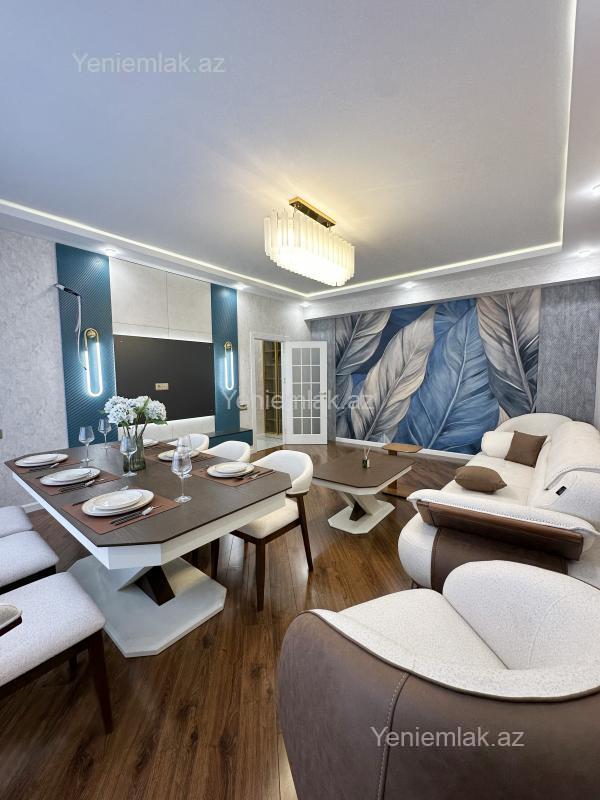 Satılır 2 otaqlı Bina evi menzil (Yeni tikili), 84 m², Xətai rayonu — Mənzil, Bakı (4)