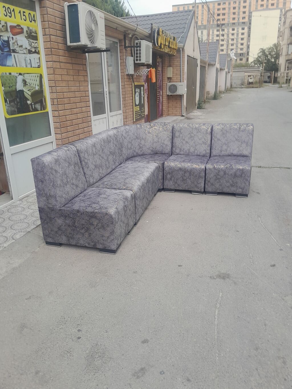 Künc divan, Yeni, Açılmayan, Bazasız, Parça — Divanlər, Xırdalan (2)