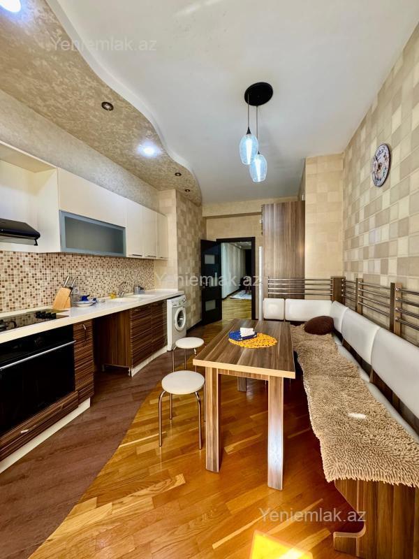 Kirayə 3 otaqlı Bina evi menzil (Yeni tikili), 120 m², Yasamal rayonu — Mənzil, Bakı (9)