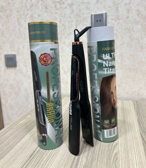Professional saç düzləndirici – Bravo (Keratin Hair Straightener) — Bakı