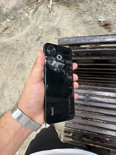 Redmi 13, 256 GB, rəng - Qara, Barmaq izi, İki sim kartlı, Face ID — Mingəçevir