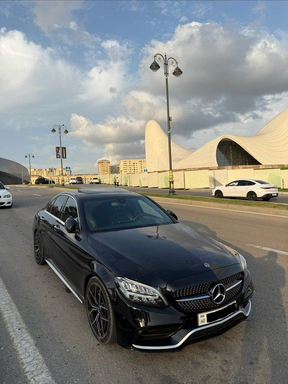Mercedes C 300, 2.0 L, 2021 il, 111 000 km — Avtomobillər, Bakı (2)