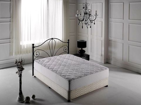 Döşək üzü Doqu Home Comfyline, 200x200 sm, ağ — Bakı