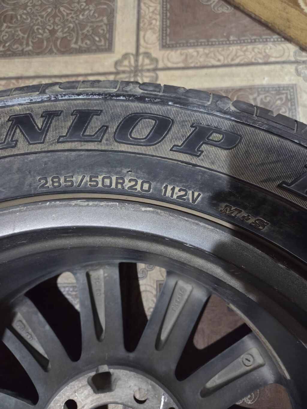 Dunlop Grandtrek PT3 təkər və disk komplekti - Ölçü: 285/50 R20 — Diskləri, Qusar (3)