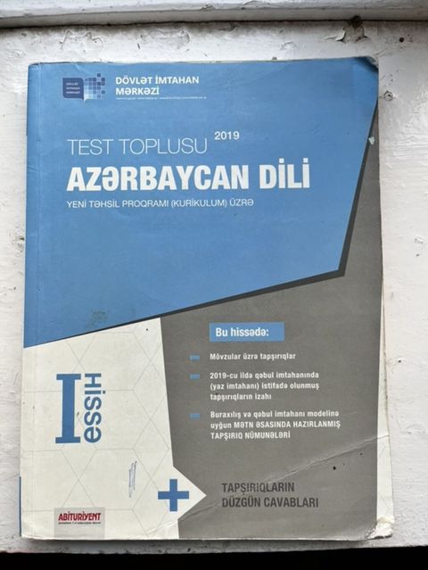 Məhsul: “Test Toplusu 2019 – Azərbaycan dili” (Yeni təhsil proqramı — Astara