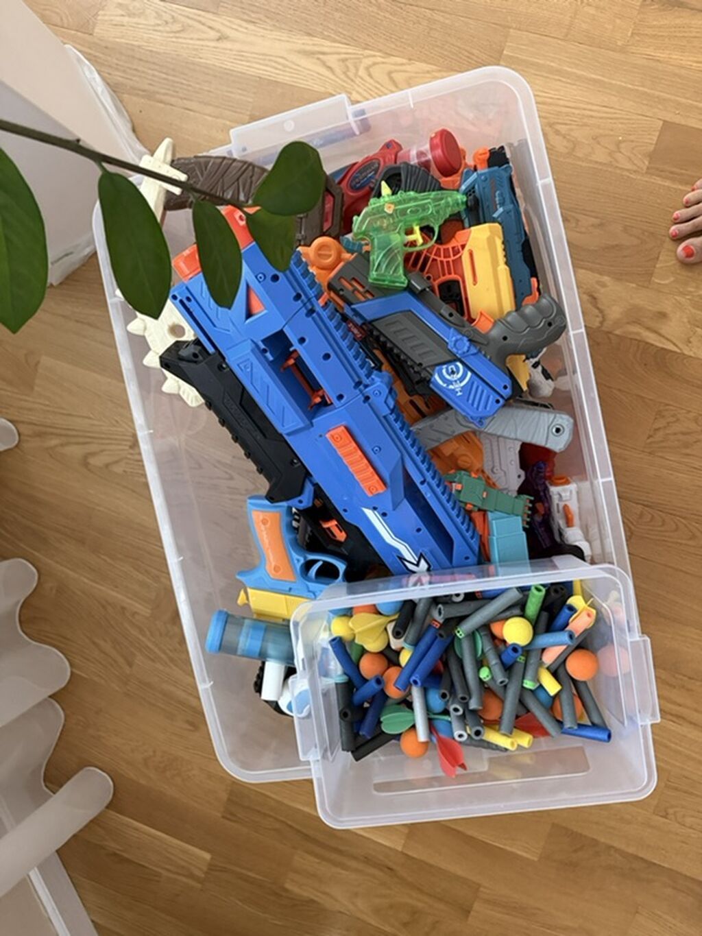 Böyük Nerf və oyuncaq blaster kolleksiyası Məzmun: - Müxtəlif ölçü və — Oyuncaq silahları, Bakı (2)