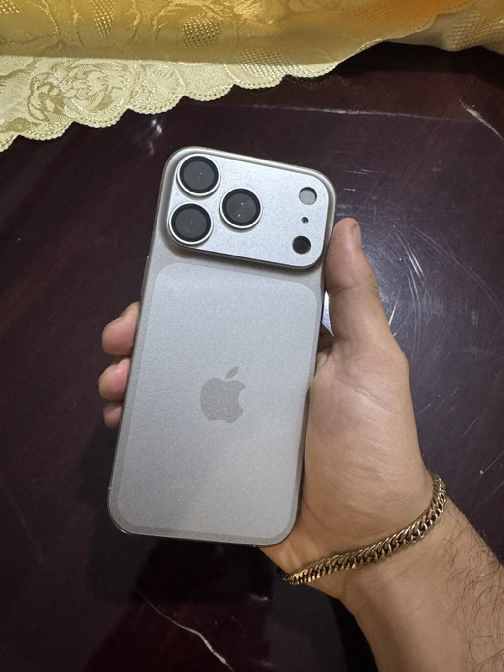 IPhone 16 Pro, 128 GB, Natural Titanium, Face ID — Apple iPhone, Bakı (3)