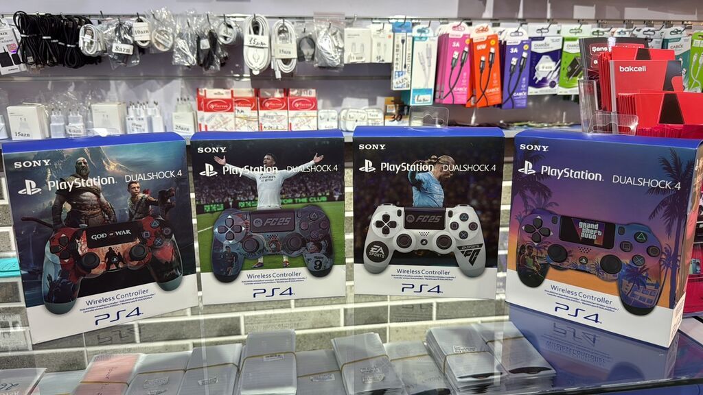 Məhsul: Sony PlayStation DualShock 4 – Simsiz Oyun Pultu (PS4) — Aksesuarlar, Qobu (5)