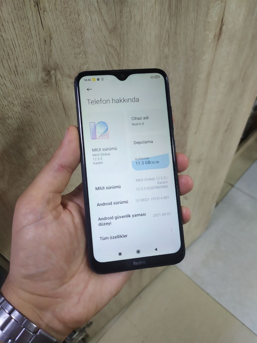 Redmi 8, 32 GB, rəng - Boz, Barmaq izi — Xiaomi, Masazır (3)