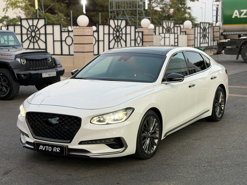 Hyundai Grandeur, 2.2 L, 2018 il, 145 000 km 77-NA-624 — Avtomobillər, Bakı (2)