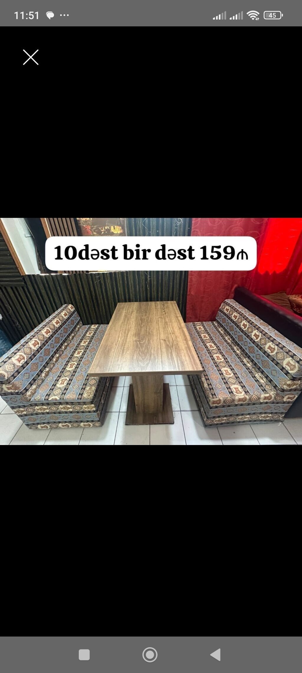 Yumsaq dest 900₼ .Fabrik istehsali 2500₼ alinib .Teze kimidir .Unvan — Yumşaq mobilya dəstləri, Bakı (2)