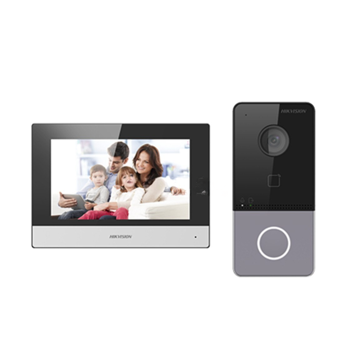 Domofon komplekti Hikvision DS-KIS603-P Kit — Mallar, Bakı (4)
