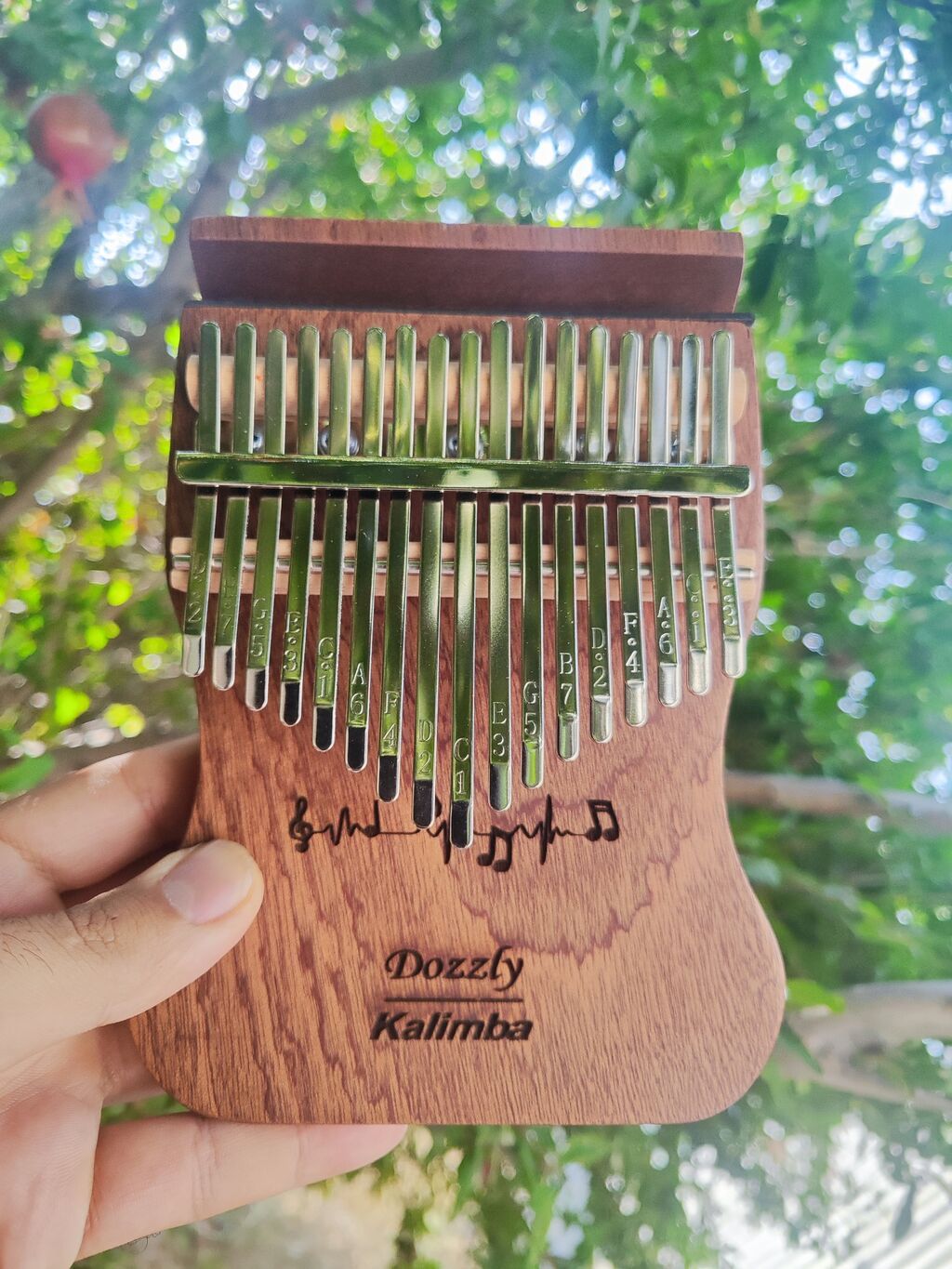 Dozzly Kalimba – 17 dill - Musiqi aləti: Kalimba (baş barmaq — Taqıldayan alətlər, Bakı (2)