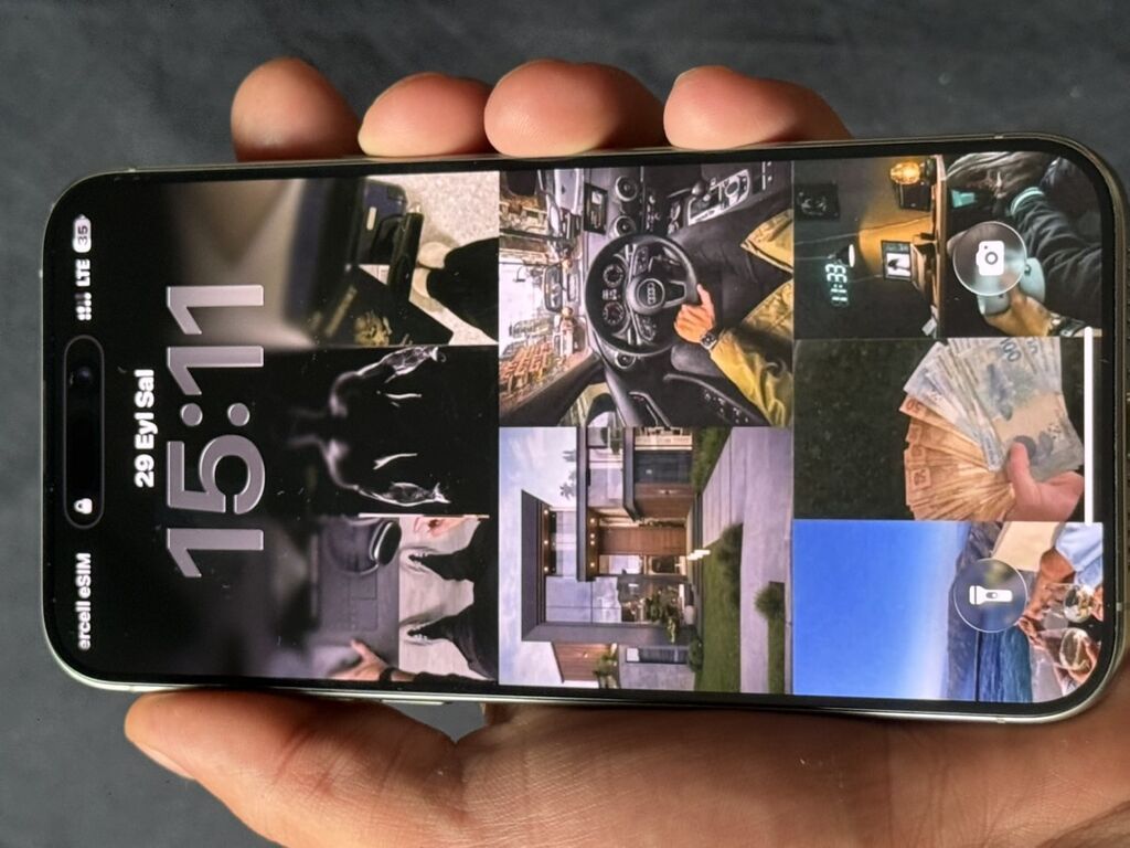 IPhone 15 Pro Max, Gümüşü, Face ID — Apple iPhone, Bakı (3)