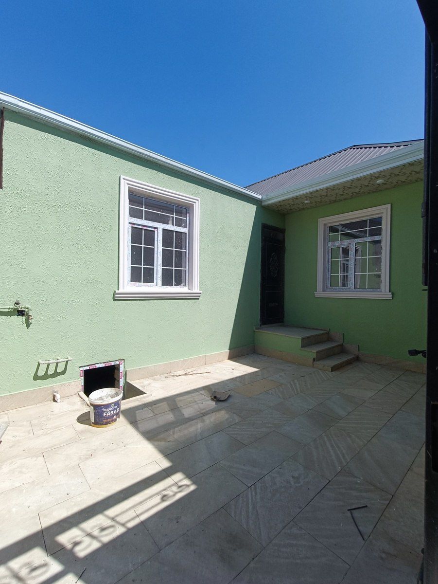 Satılır 3 otaqlı həyət evi/bağ evi 78 m² — Ev, villa, Bakı (3)