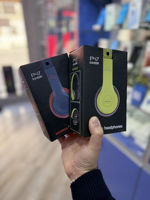 P47 5.0+EDR Wireless Qulaqlıq - Bluetooth 5.0 + EDR texnologiyası — Qobu