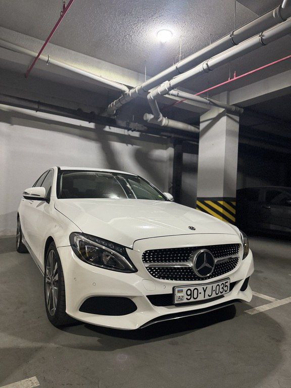Mercedes C 250 4MATIC, 2.1 L, 2017 il, 121 869 km 90-YJ-035 — Avtomobillər, Bakı (2)