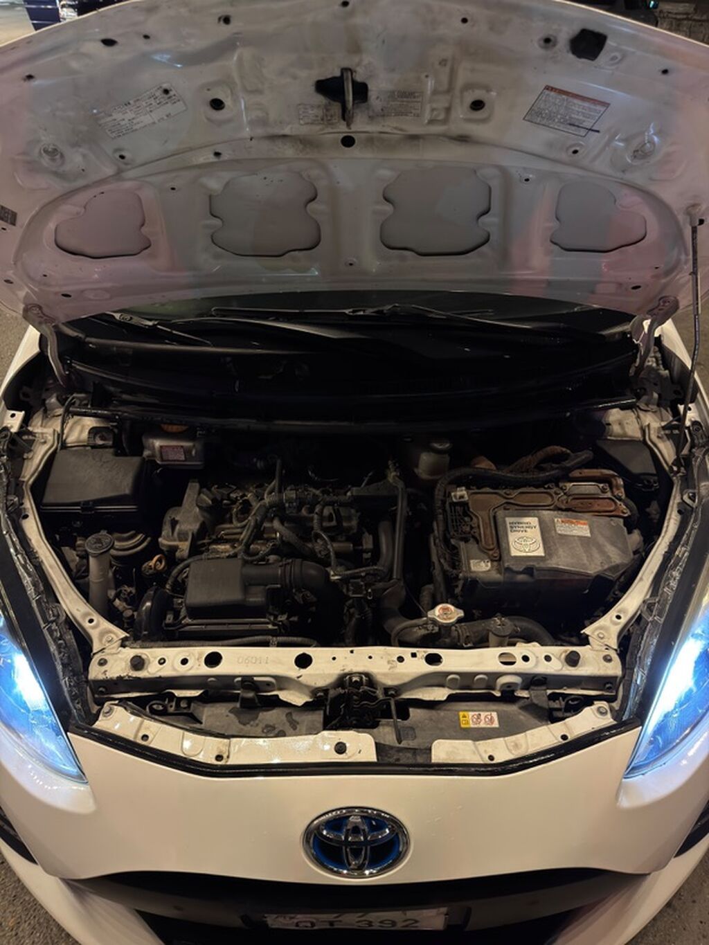 Toyota Aqua hibrid İli 2019 140 000 probeq Taksi buraxlışı var 2031-ə — Avtomobillər, Bakı (9)