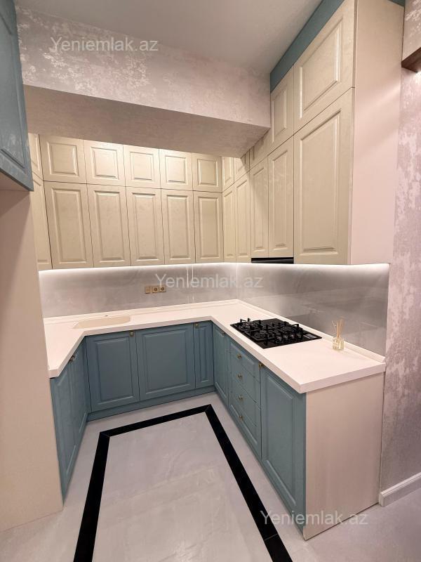 Satılır 2 otaqlı Bina evi menzil (Yeni tikili), 80 m², Xətai rayonu — Mənzil, Bakı (10)