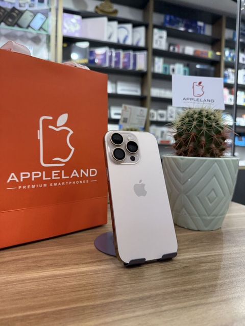 IPhone 16 Pro, 128 GB, Desert Titanium, Zəmanət — Bakı