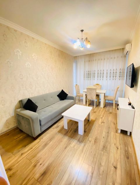İcarəyə verilir 2 otaqlı yeni tikili 48 m² — Bakı