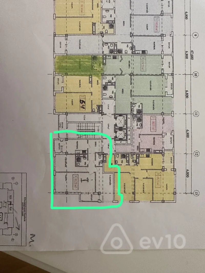 3 otaqlı mənzil, 94 m², Neftçilər metrosunun yanında, Premium Park Neftçilər yaşayış kompleksi — Mənzil, Bakı (12)