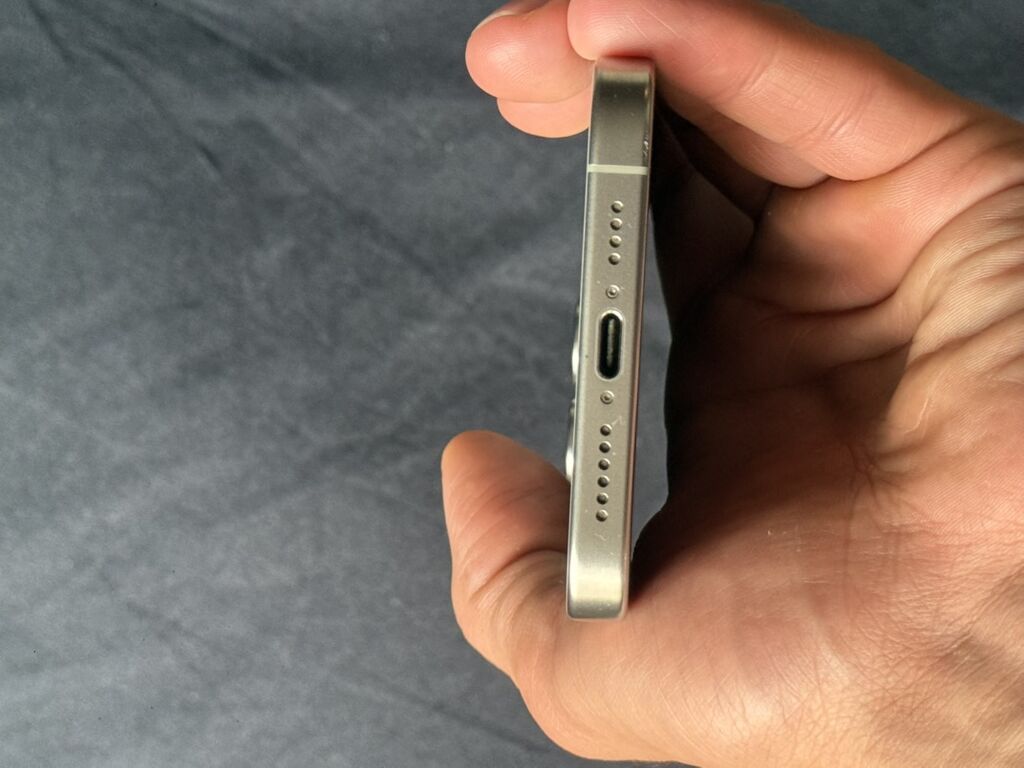 IPhone 15 Pro Max, Gümüşü, Face ID — Apple iPhone, Bakı (6)
