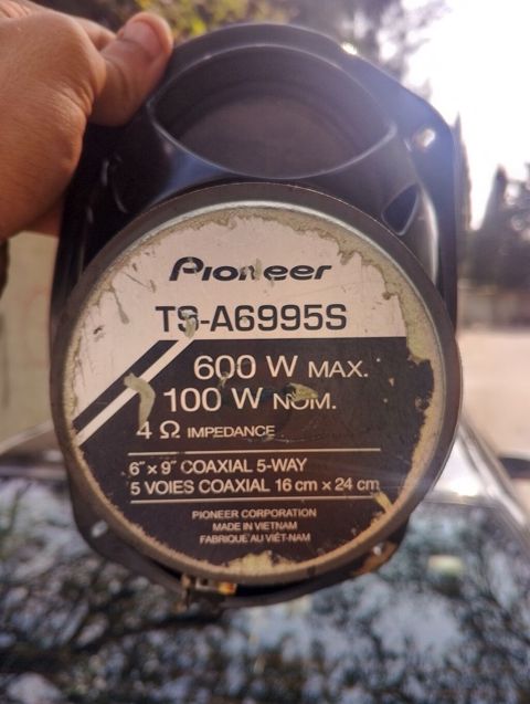 Pioneer avtomobil akustikası – 6" x 9" koaksial dinamiklər dəsti — Bakı