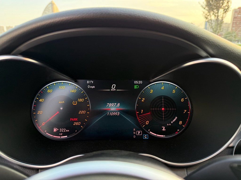 Mercedes C 300, 2.0 L, 2021 il, 111 000 km — Avtomobillər, Bakı (10)