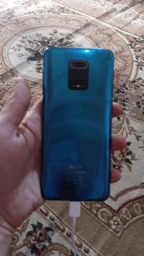 Redmi Note 9 Pro, 128 GB, rəng - Mavi, Barmaq izi — Xırdalan