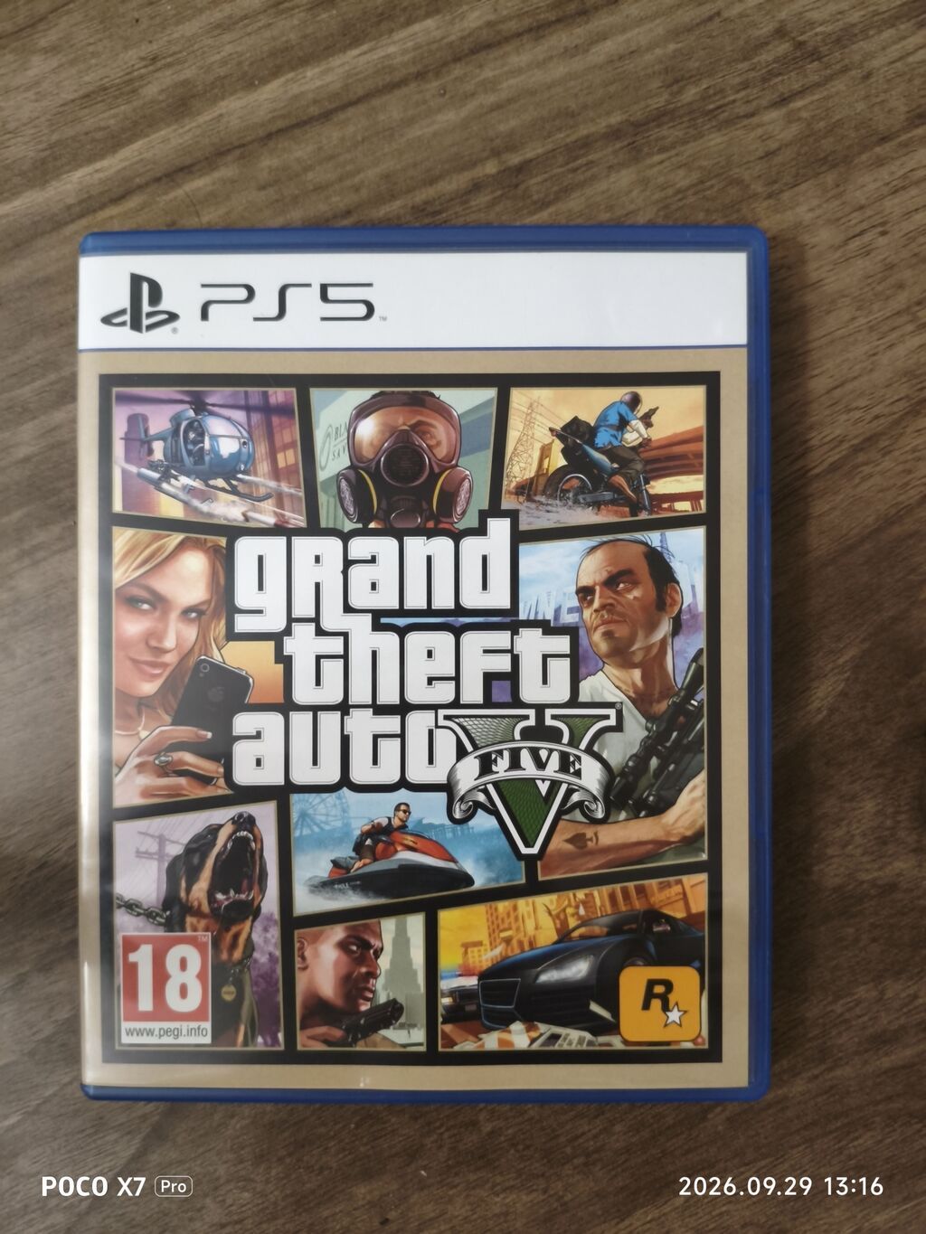 Məhsul: Grand Theft Auto V (GTA V) – PS5 Ideal vesyet ciziq yoxdu hec — Konsol oyunları, Bakı