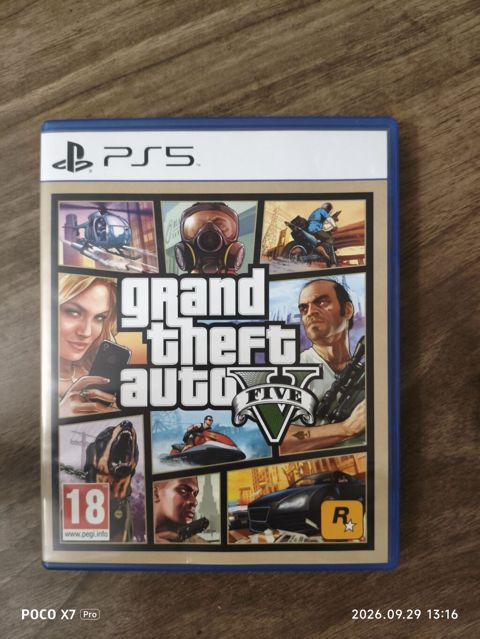 Məhsul: Grand Theft Auto V (GTA V) – PS5 Ideal vesyet ciziq yoxdu hec — Bakı